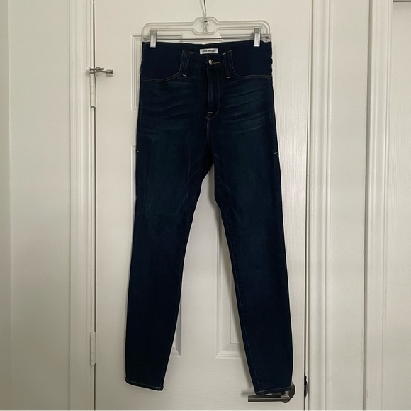 Good American maternity skinny jeans, size 27, size 4, side inserts - Picture 2 of 10